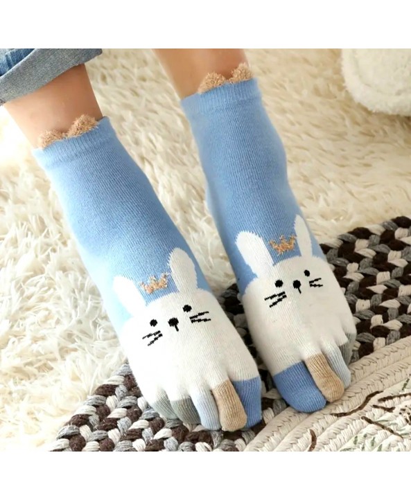 Детски чорапи с пръсти заек 598